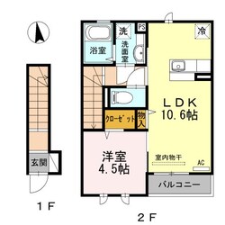 カーサ マルミの物件間取画像